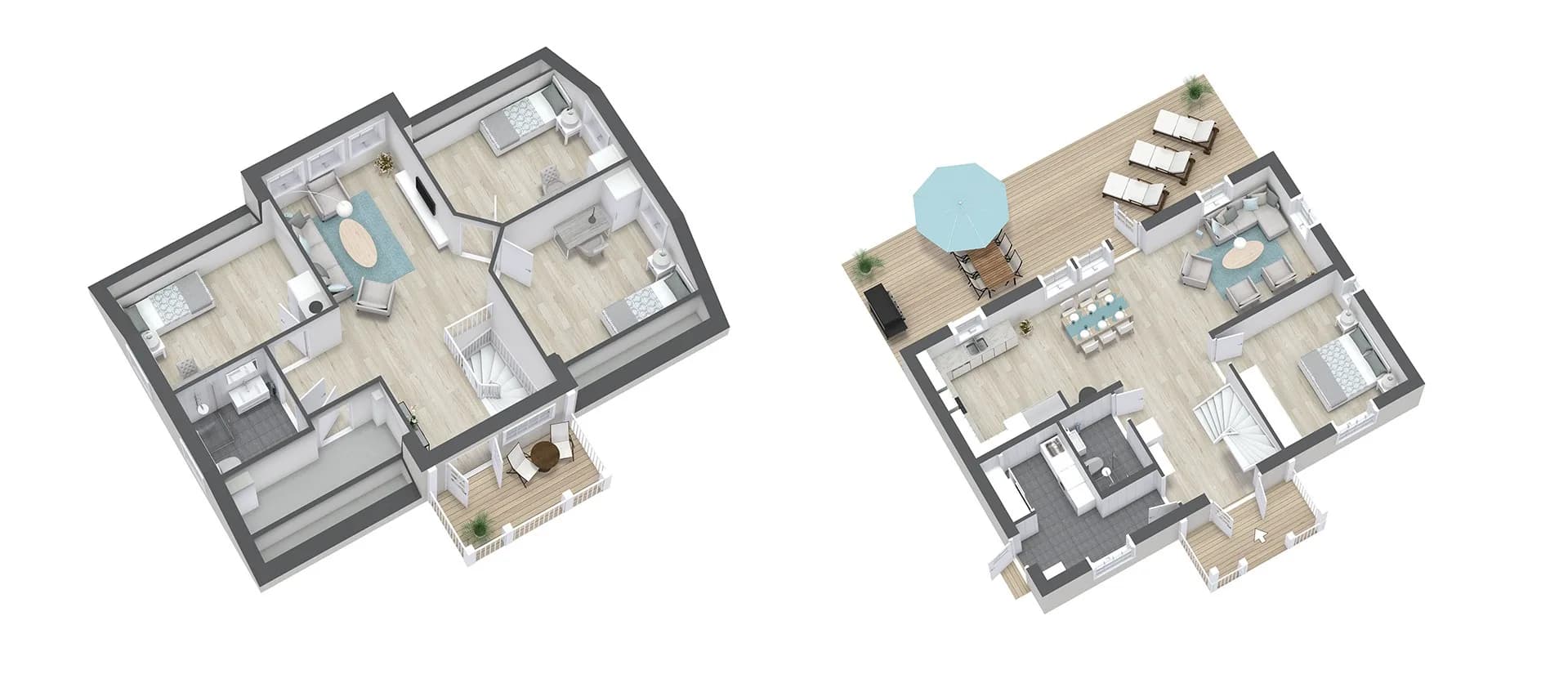 Villa Ideal 172 planritning 1