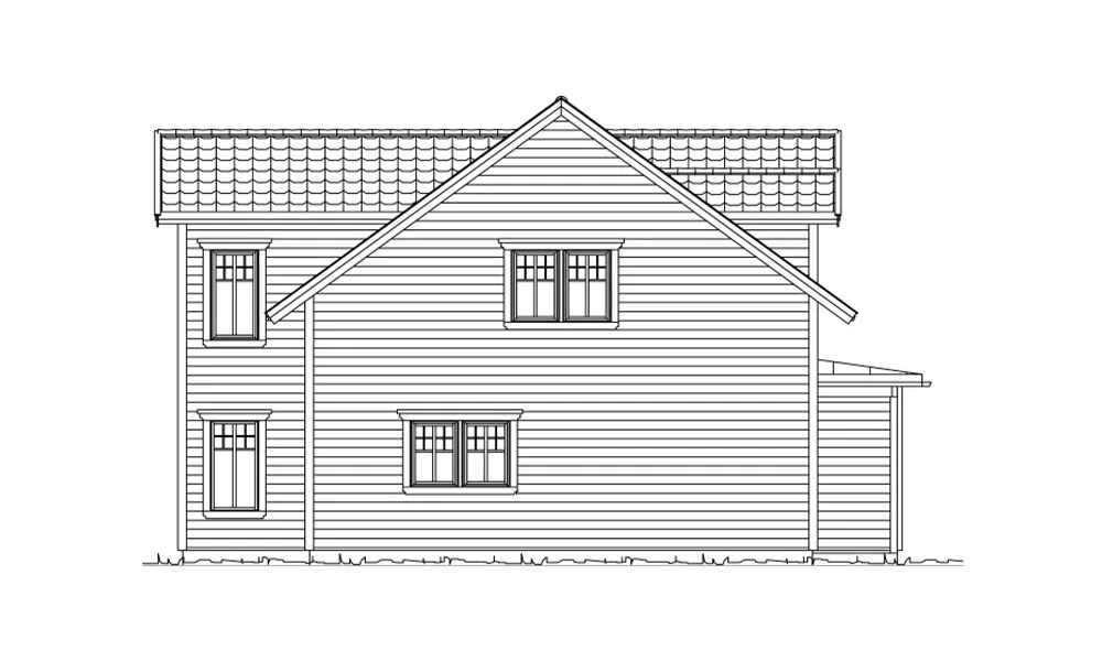 Gavelfasad (klicka för förstoring)