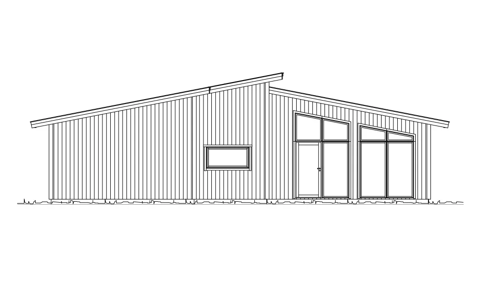 Gavelfasad (klicka för förstoring)