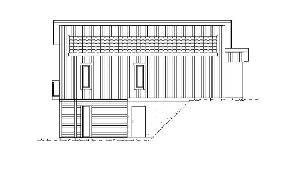 Gavelfasad (klicka för förstoring)