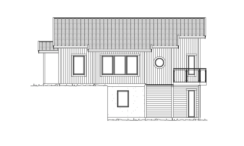 Gavelfasad (klicka för förstoring)