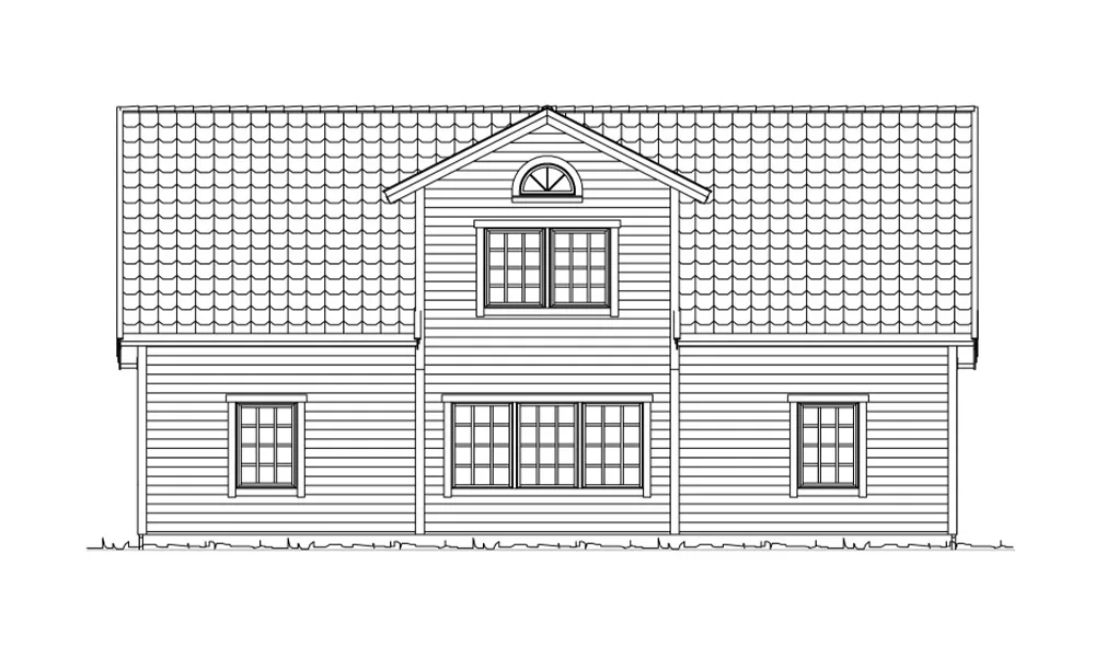 Trädgårdsingång (klicka för förstoring)