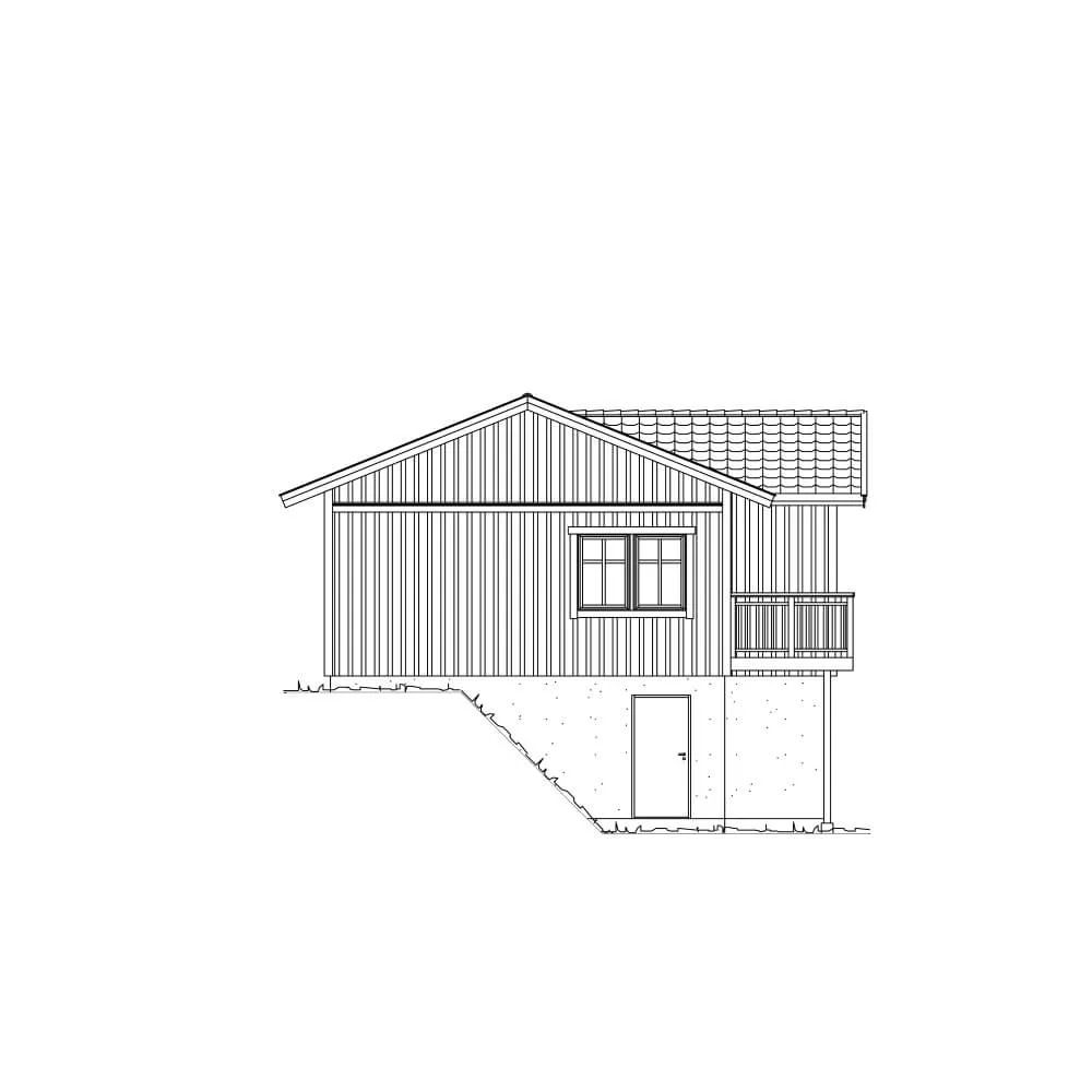 Gavelfasad (klicka för förstoring)