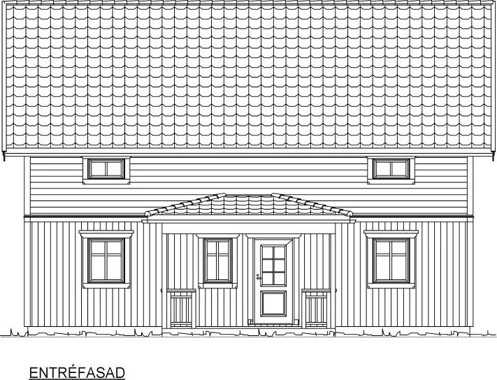 Entréfasad (klicka för förstoring)