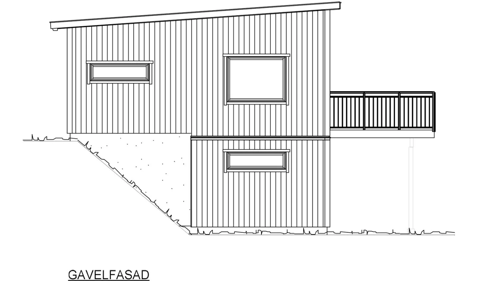 Gavelfasad (klicka för förstoring)