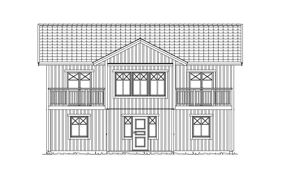 Entréfasad (klicka för förstoring)