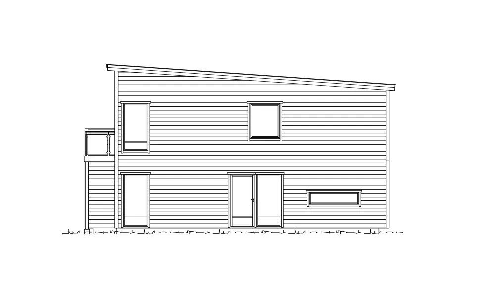 Gavelfasad (klicka för förstoring)