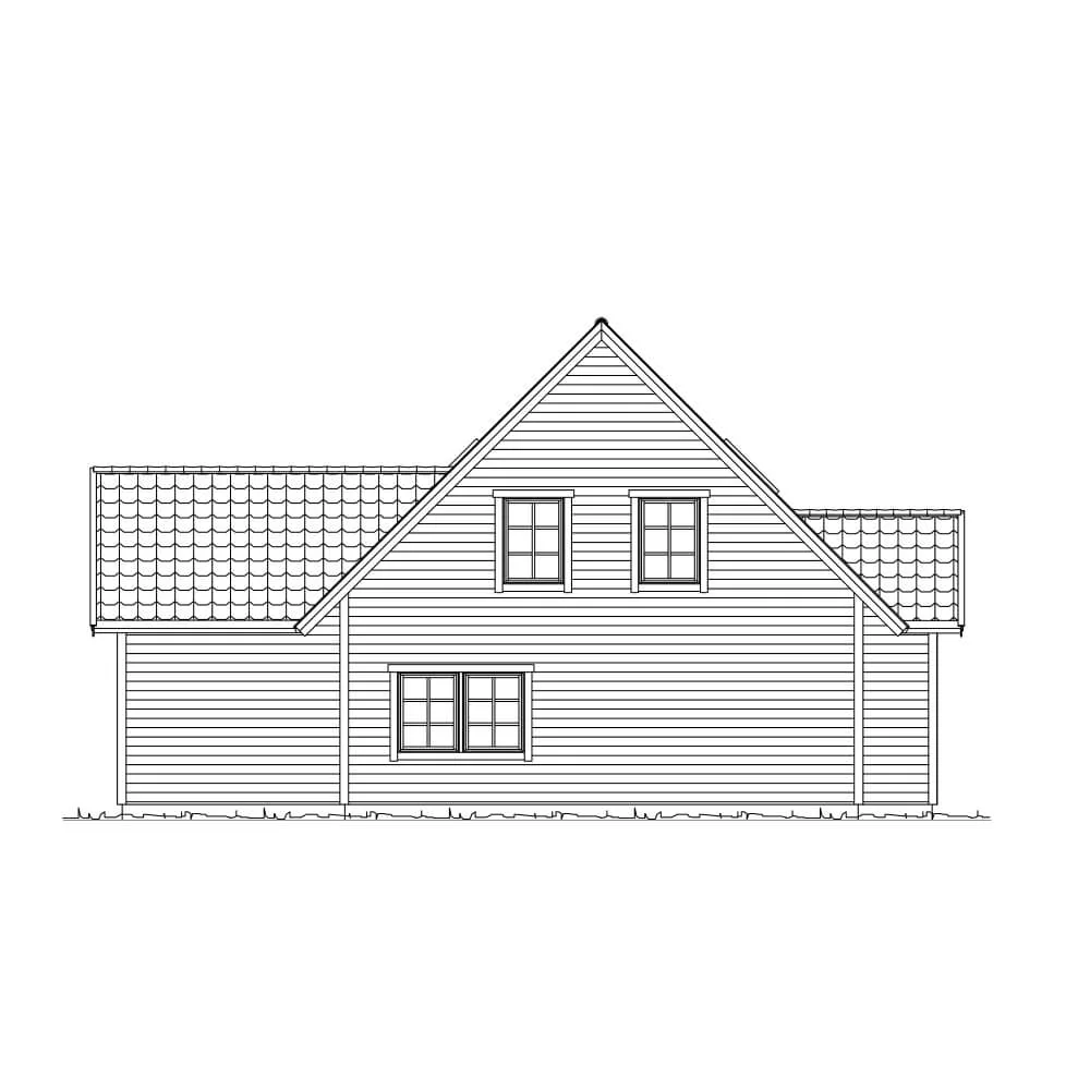 Gavelfasad (klicka för förstoring)