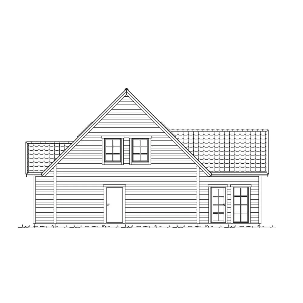 Gavelfasad (klicka för förstoring)