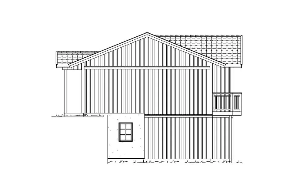 Gavelfasad (klicka för förstoring)