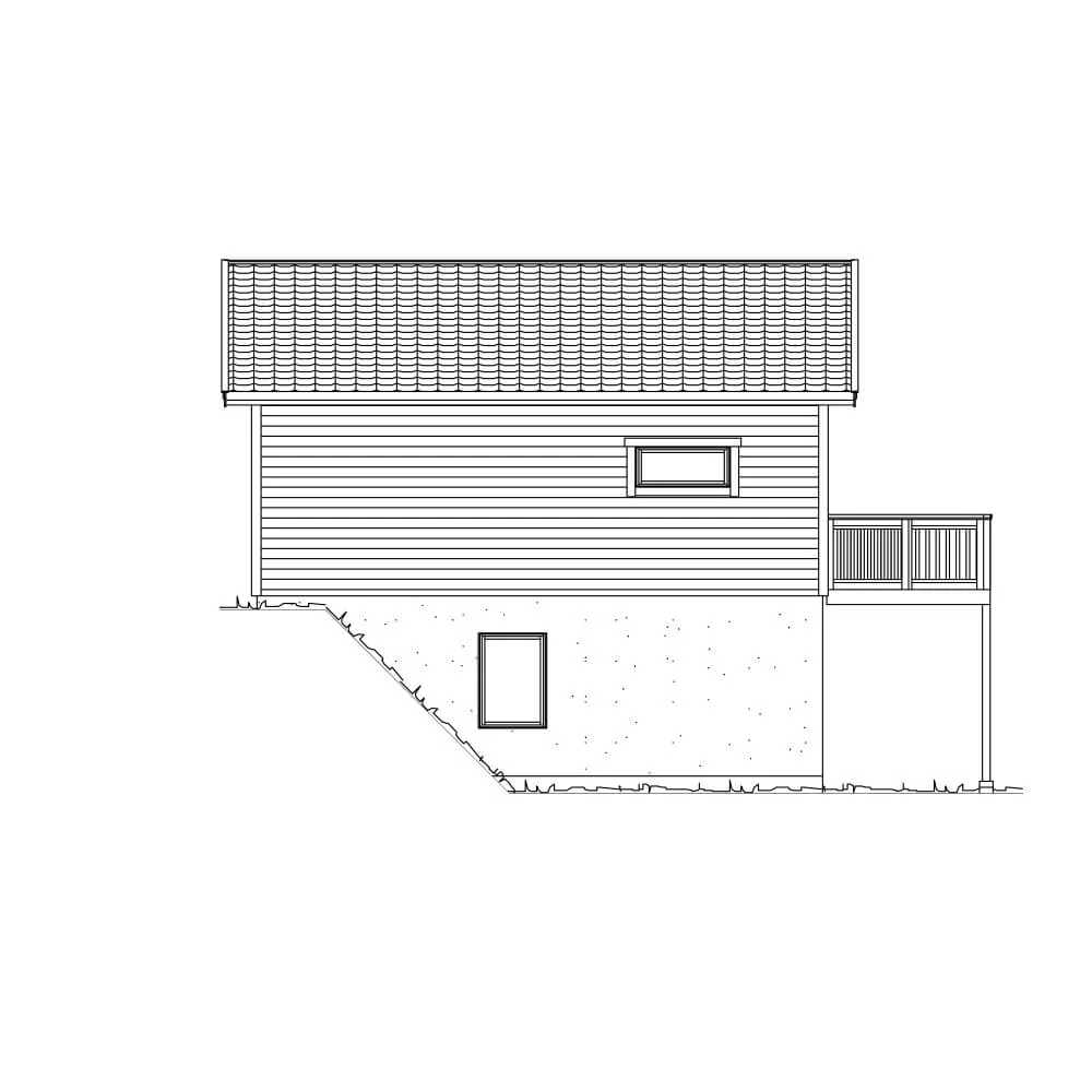 Gavelfasad (klicka för förstoring)