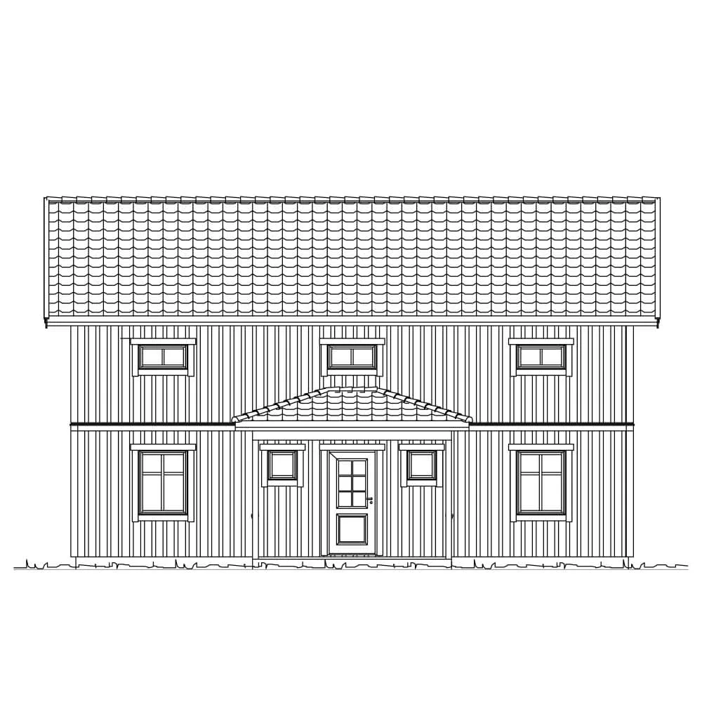 Entréfasad (klicka för förstoring)