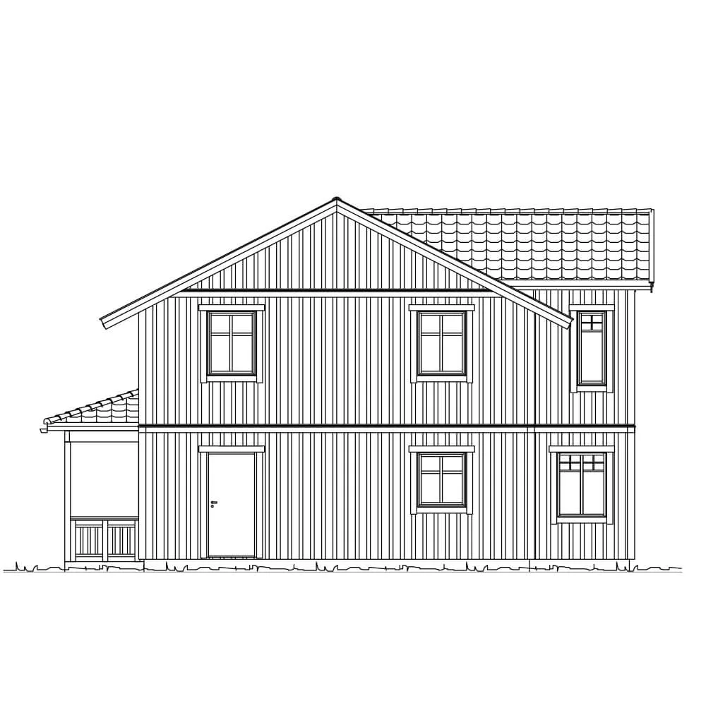 Gavelfasad (klicka för förstoring)