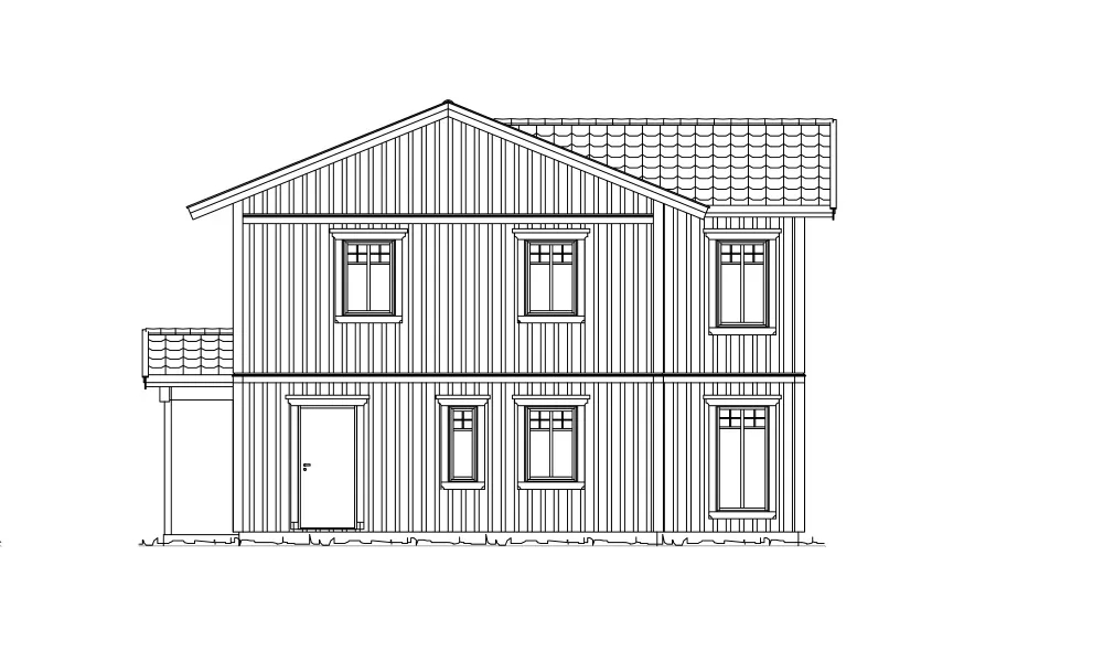 Gavelfasad (klicka för förstoring)