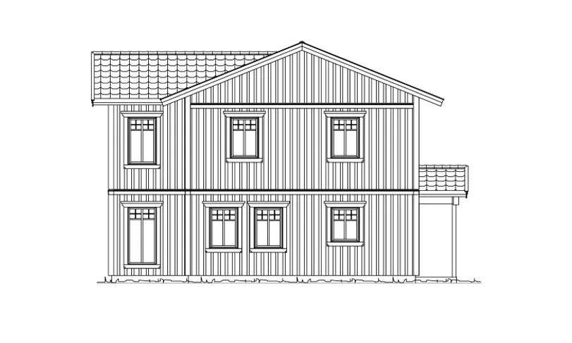 Gavelfasad (klicka för förstoring)