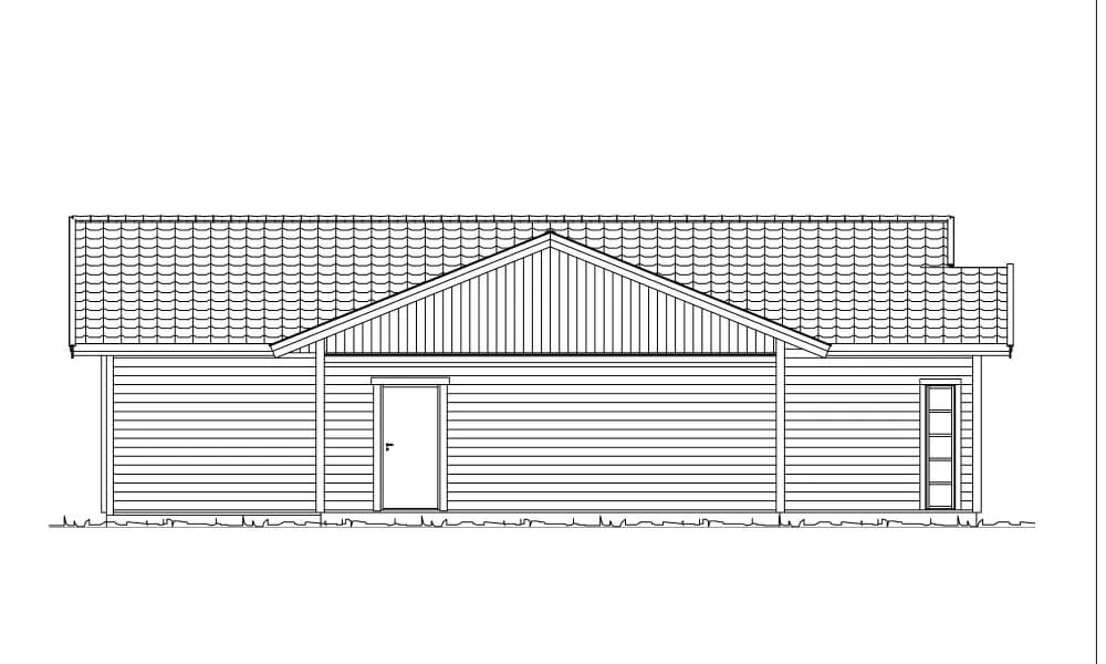 Gavelfasad (klicka för förstoring)