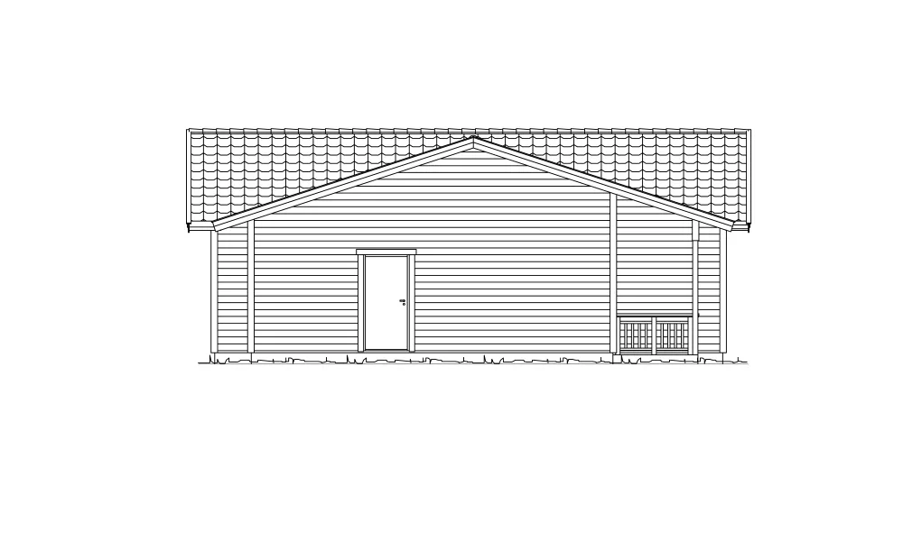 Gavelfasad (klicka för förstoring)