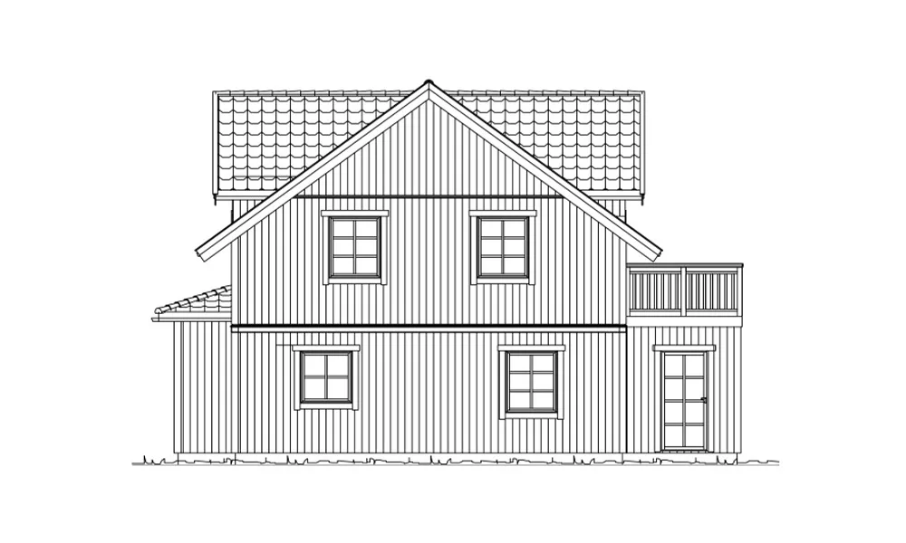 Gavelfasad (klicka för förstoring)