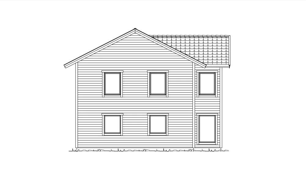 Gavelfasad (klicka för förstoring)