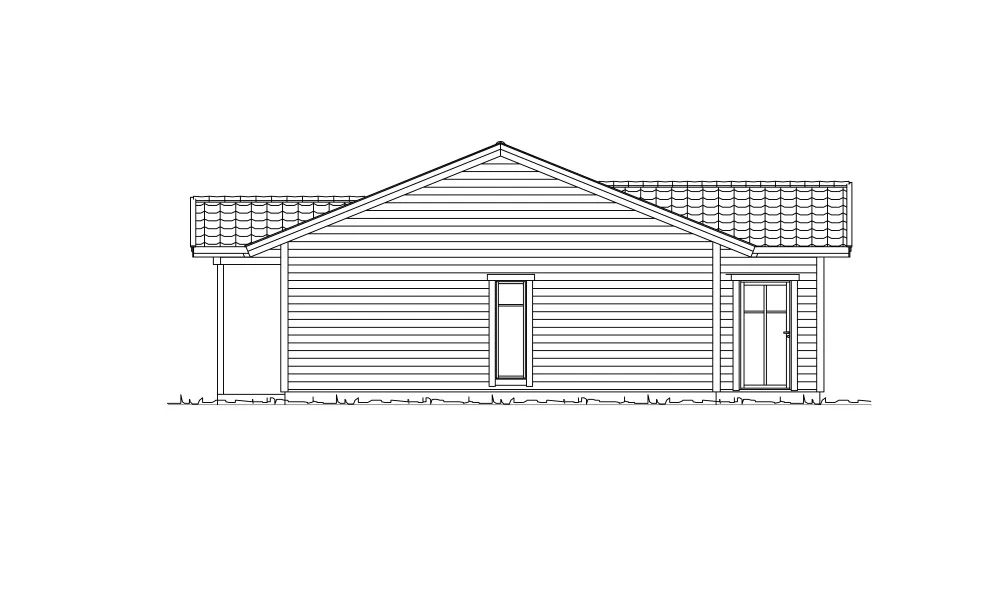 Gavelfasad (klicka för förstoring)