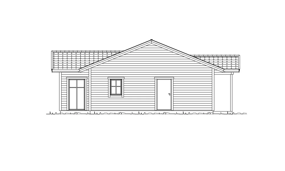 Gavelfasad (klicka för förstoring)