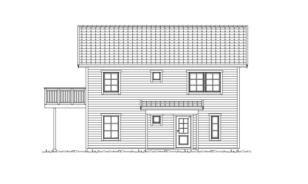 Entréfasad (klicka för förstoring)