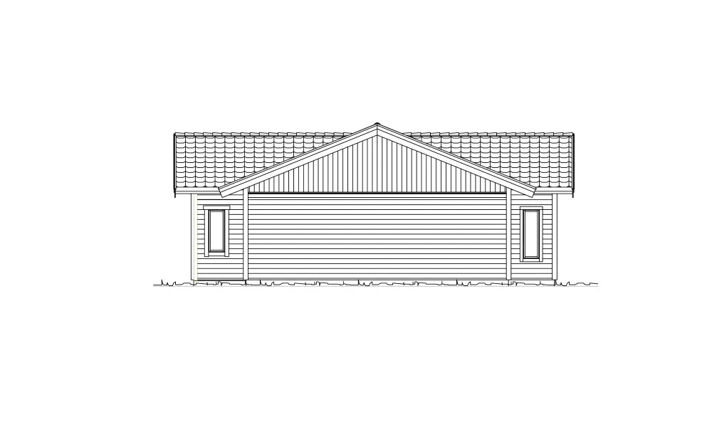 Gavelfasad (klicka för förstoring)