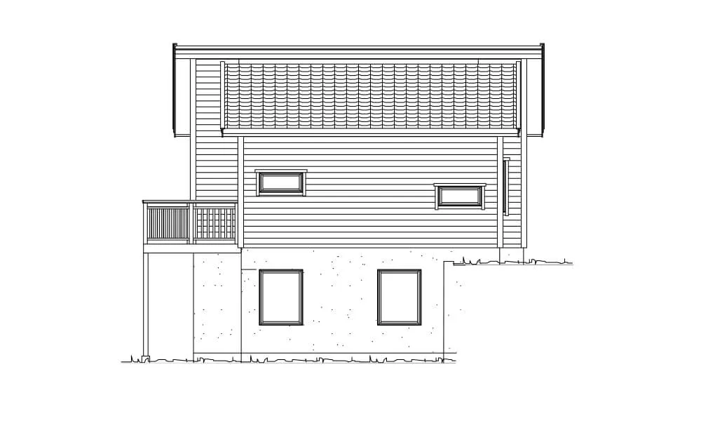 Gavelfasad (klicka för förstoring)