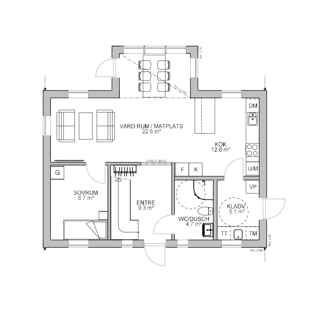 Entrévåning (klicka för förstoring)