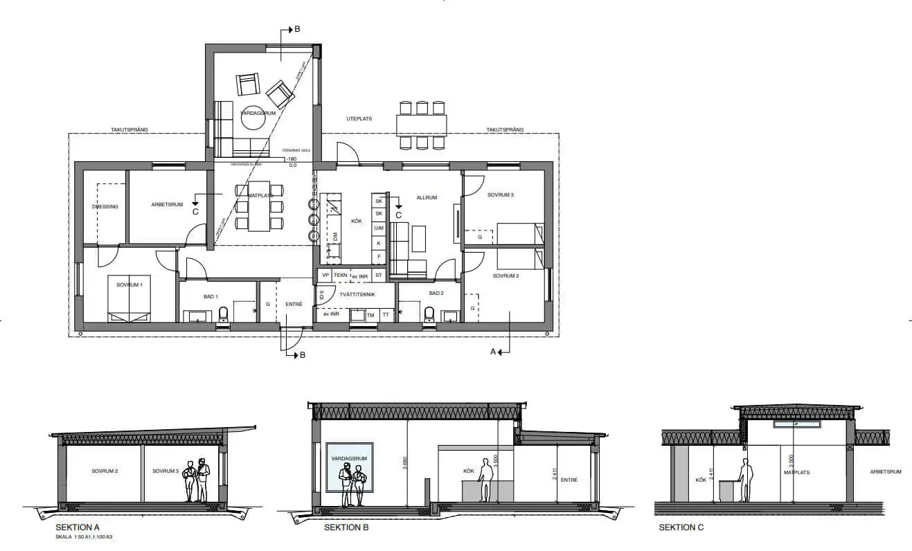 Hus 101 planritning 1