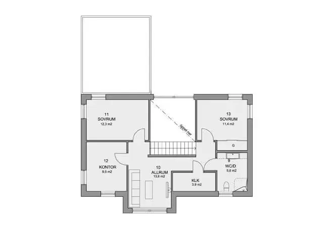 Hus 200 planritning 1