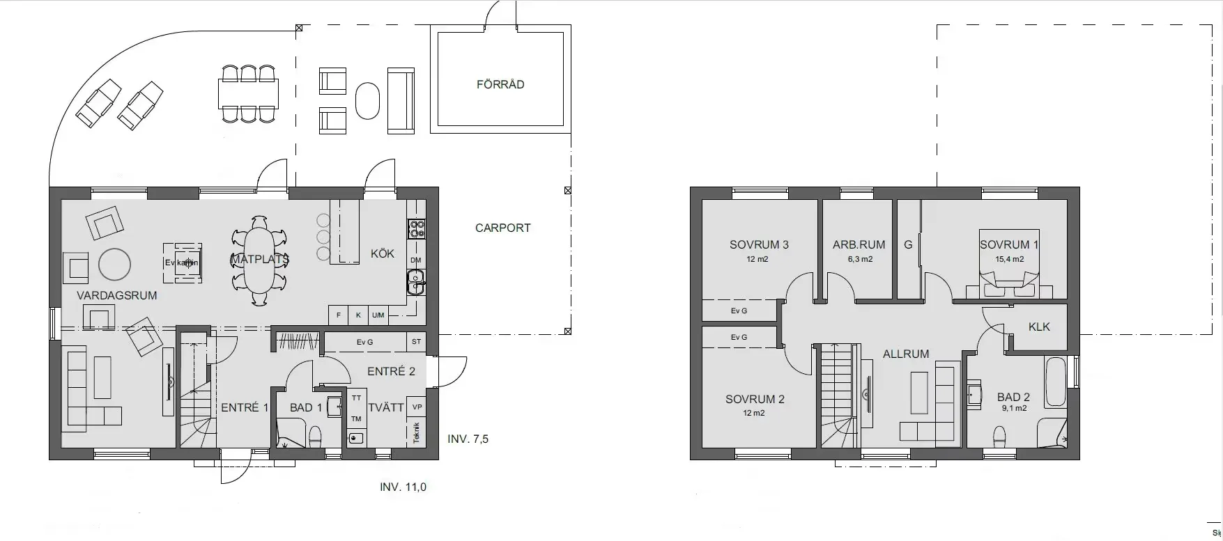 Hus 203 planritning 1