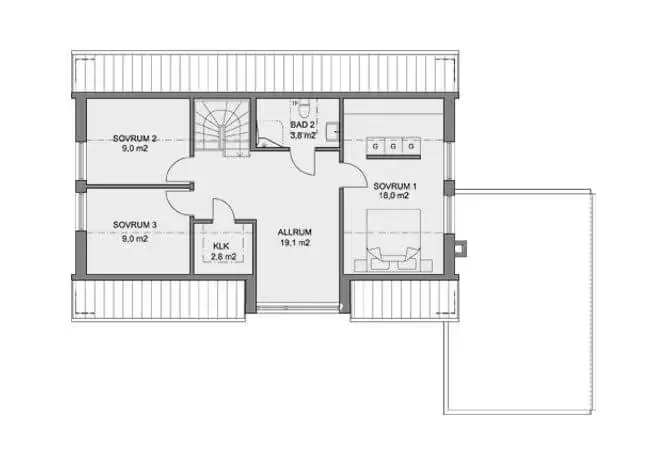 Hus 302 planritning 1