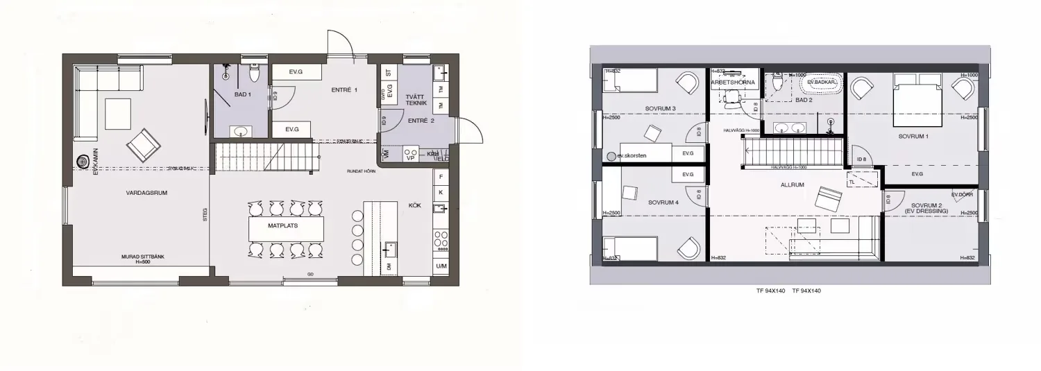 Hus 305 planritning 1