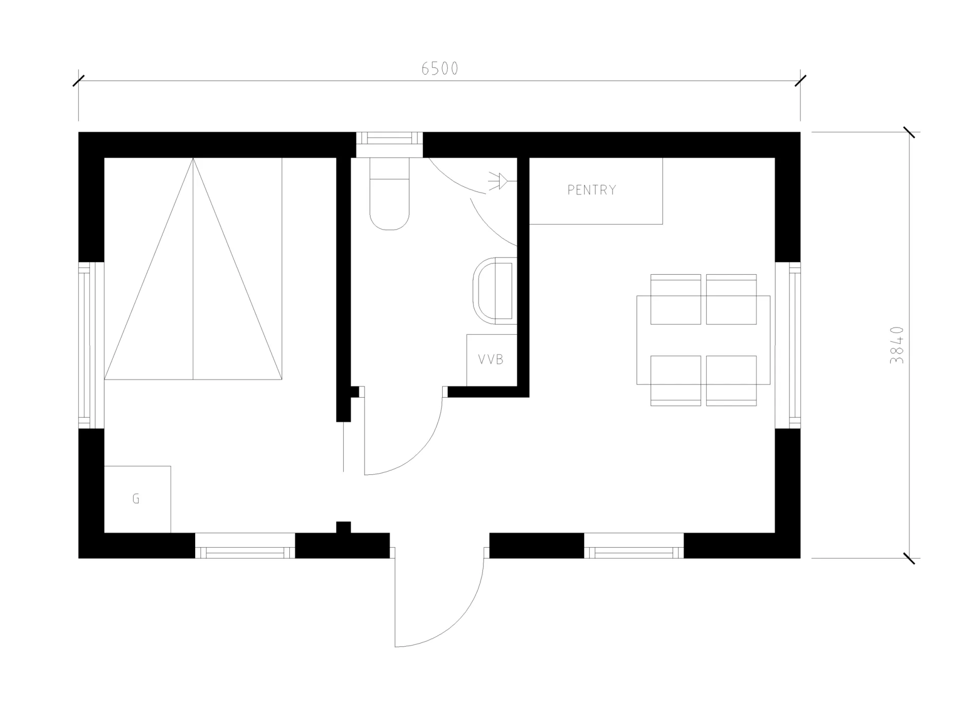 easy-house-attefallshus-åhus-25-sovrum-badrum-kök-allrum-planlösning-2