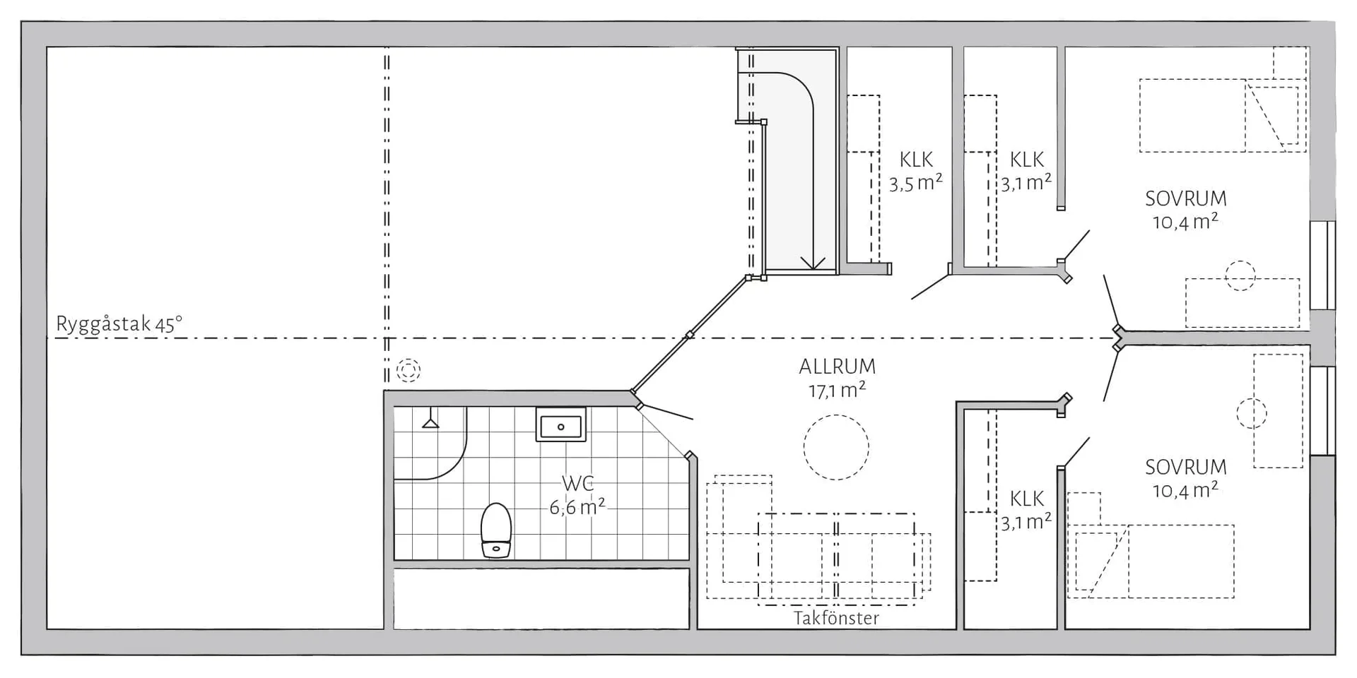 Askeryd planritning 2