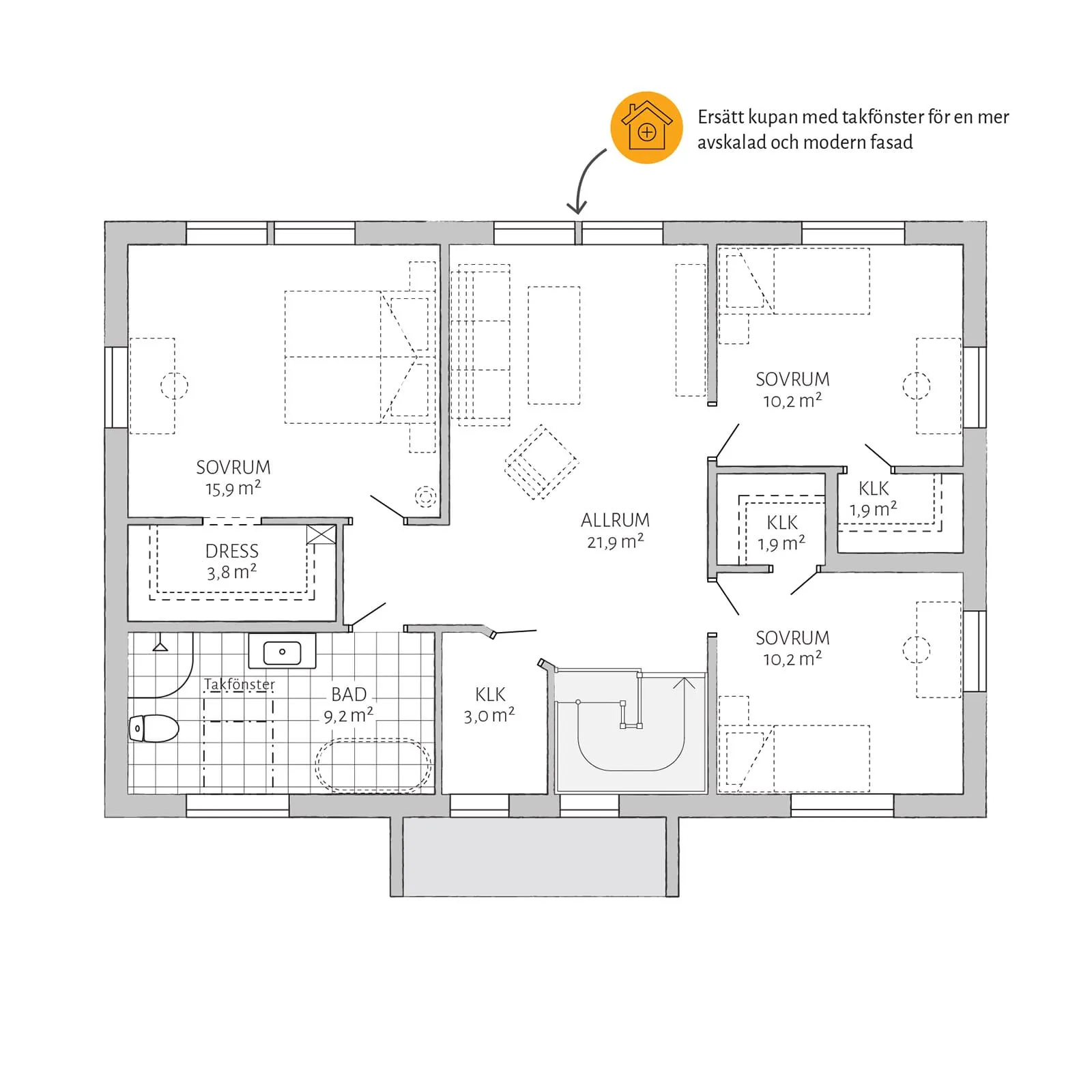 Berghem planritning - Industriell