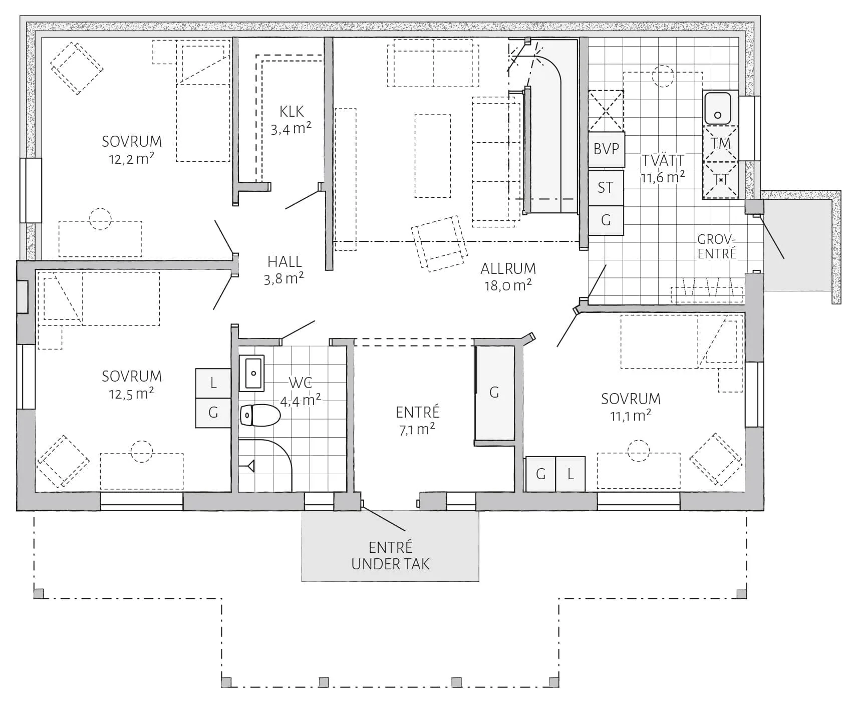 Björkalund planritning 1