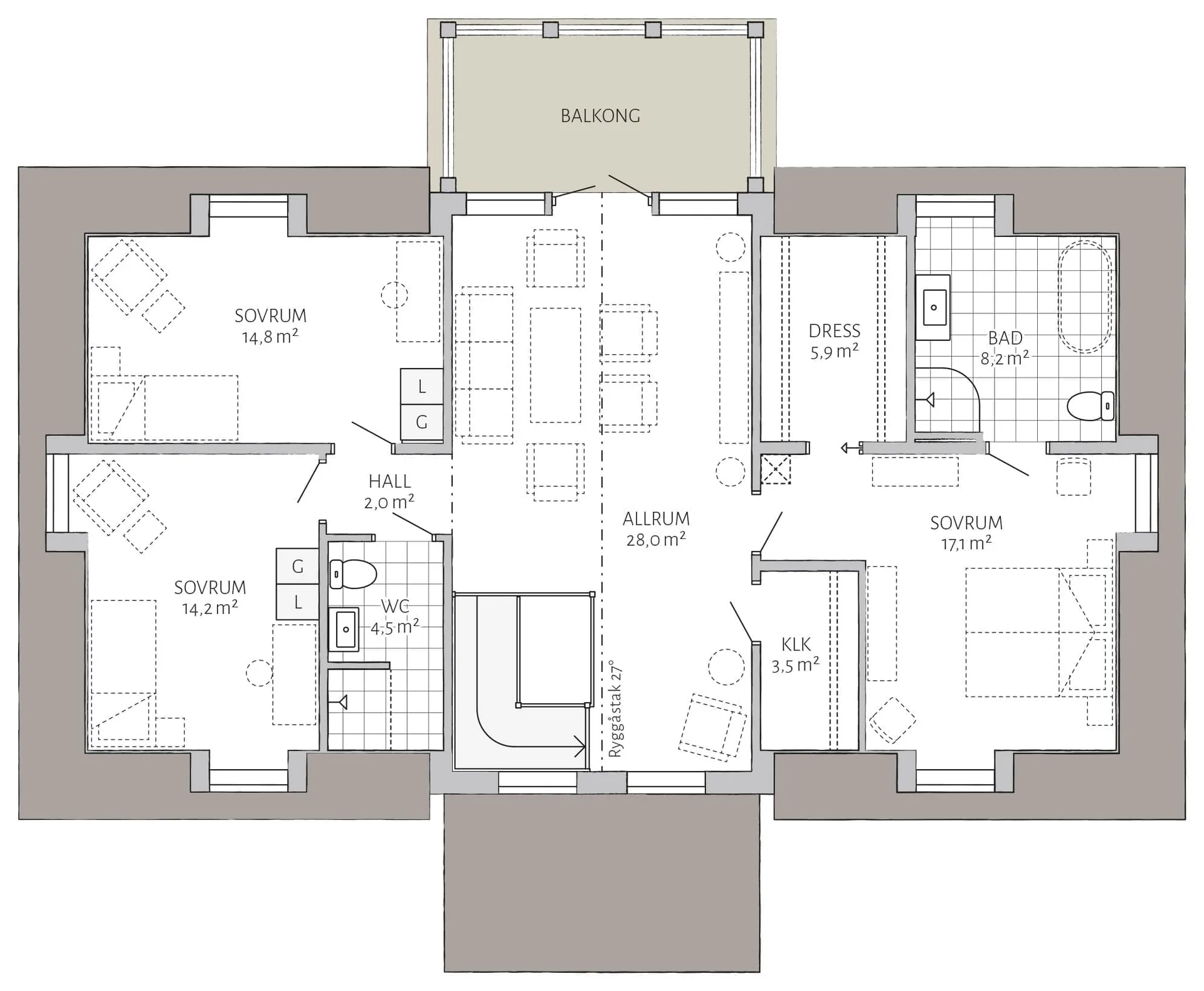 Björkenäs planritning 4