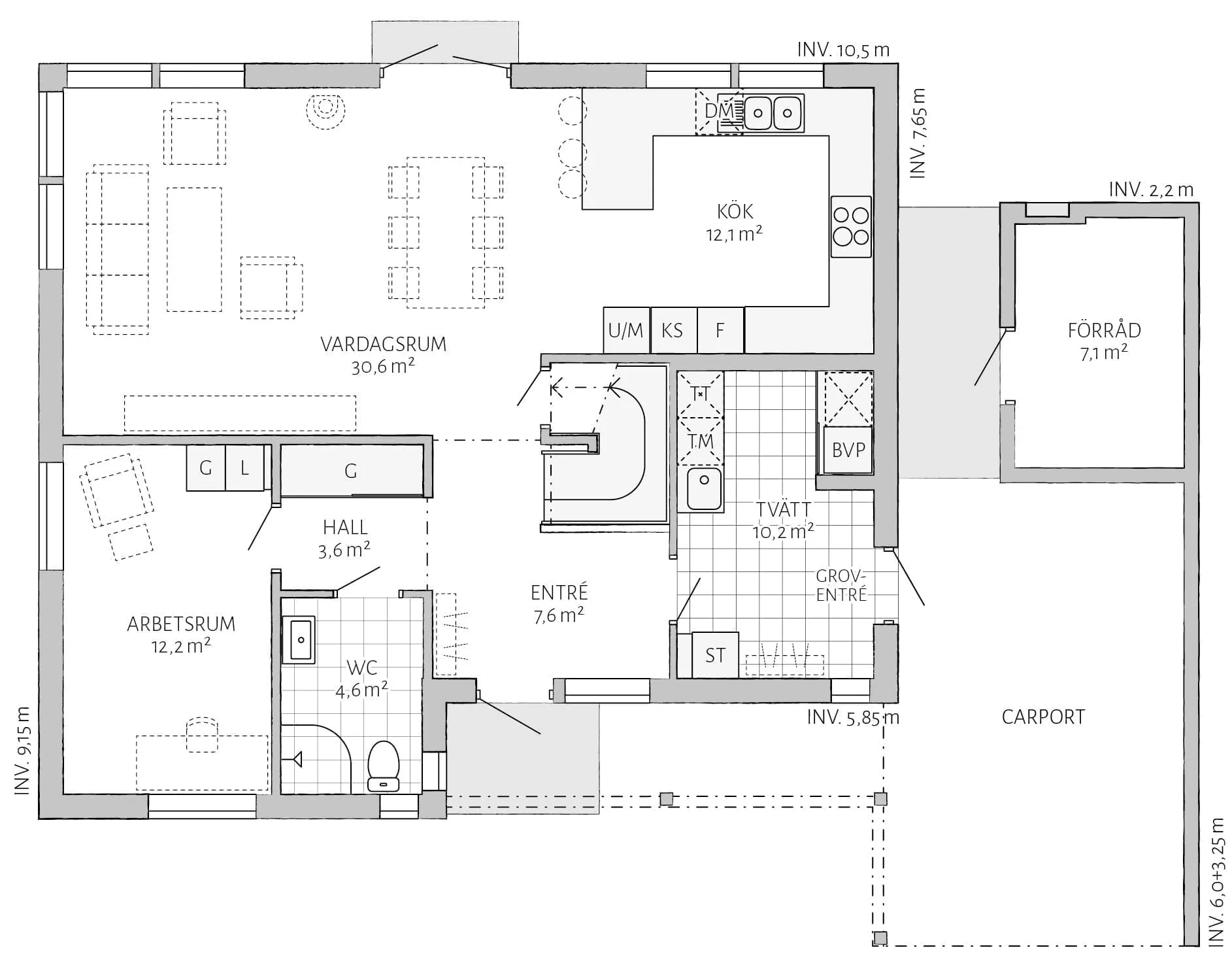Bymarken planritning 2