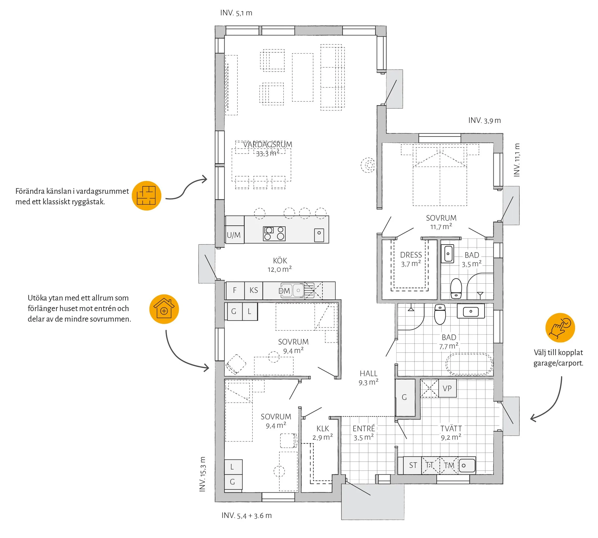 Fagerhem planritning - Industriell