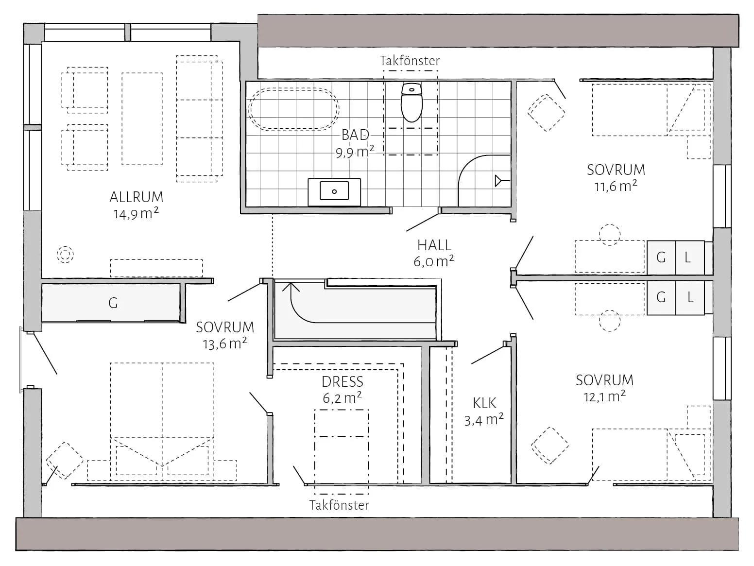 Holmängen planritning 4
