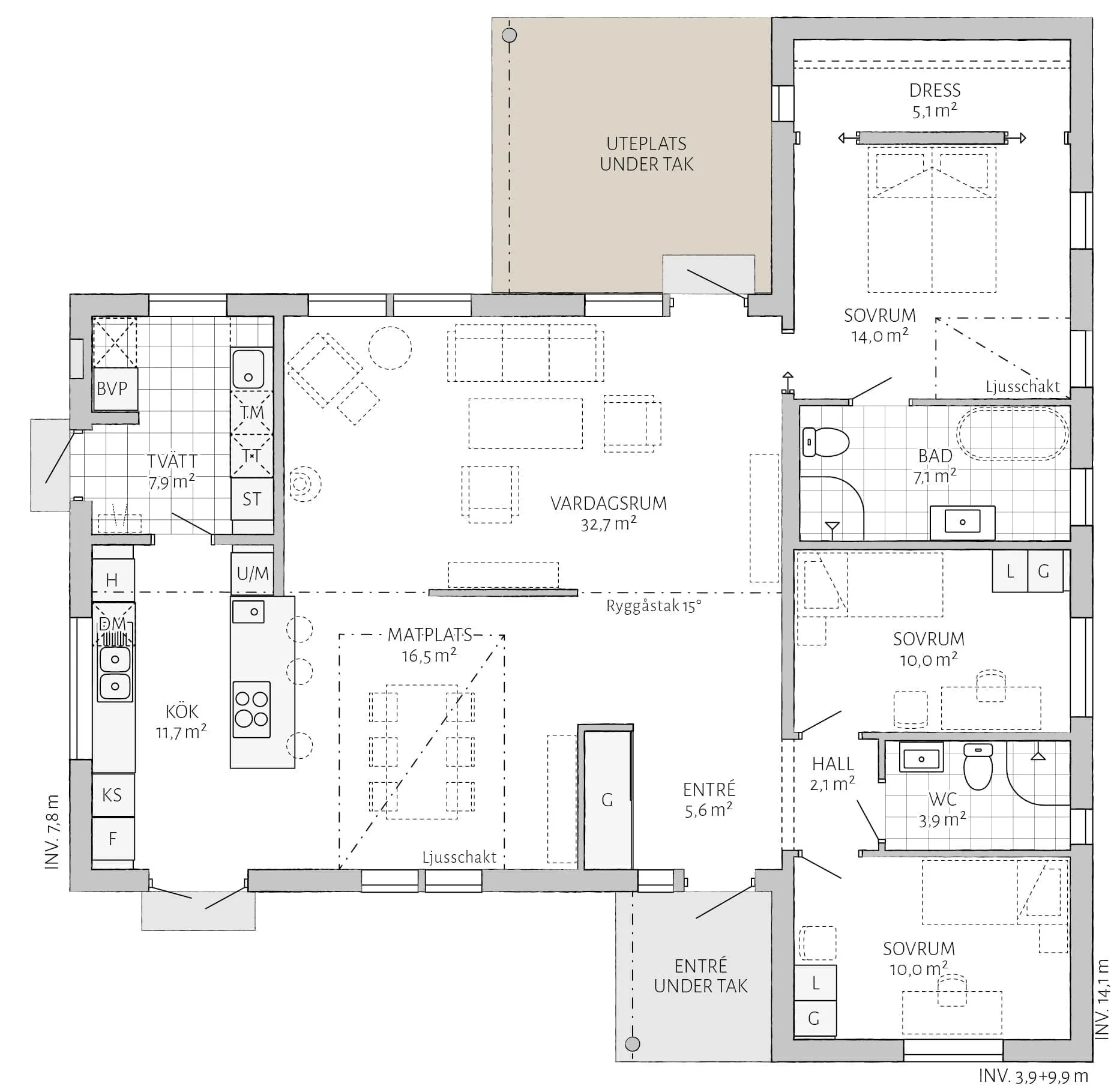 Holmsjö planritning 2