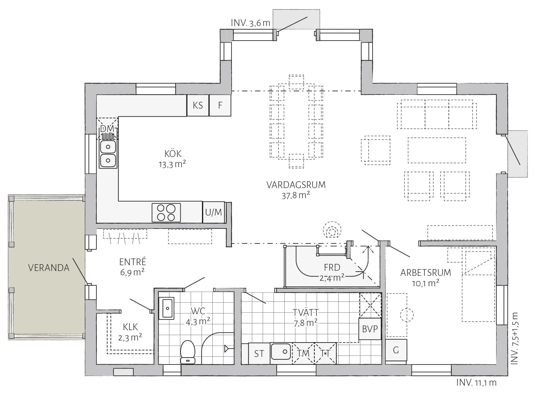 Lindbacken planritning 1