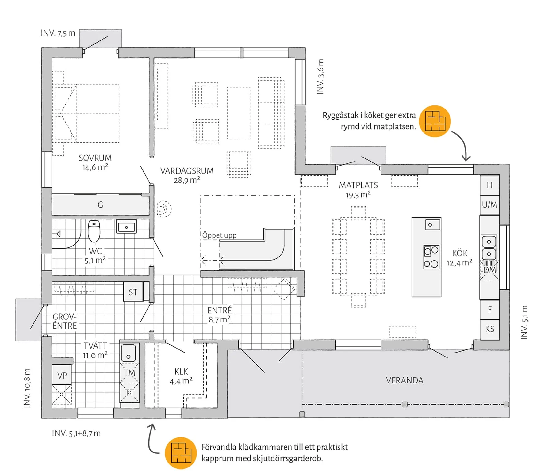 Lyckhem planritning - Industriell