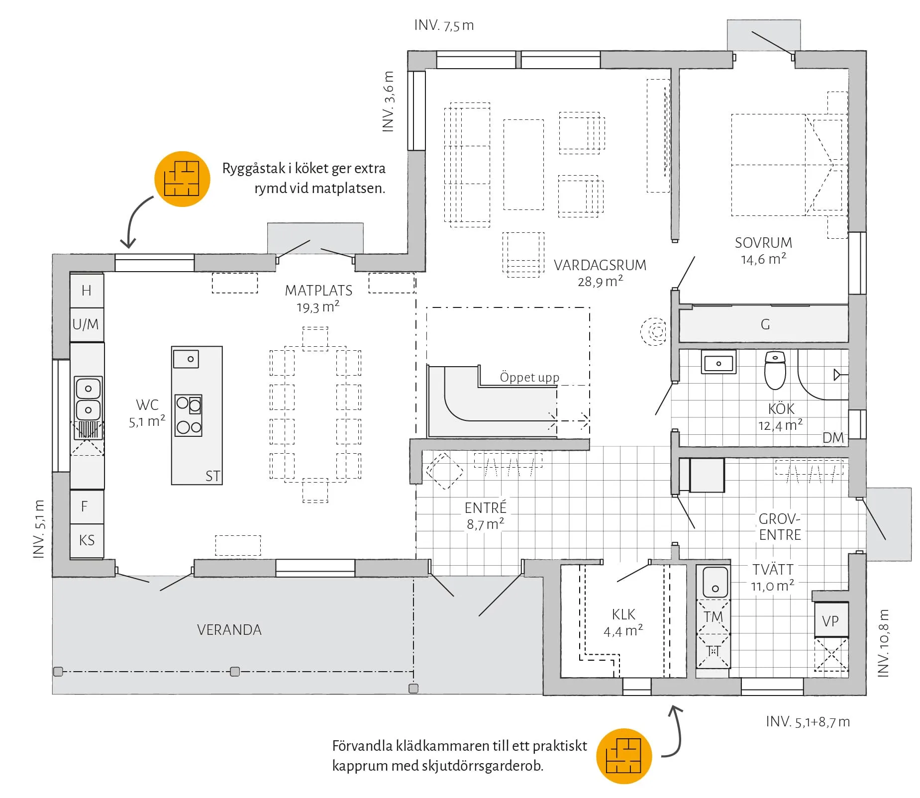 Lyckhem planritning - Industriell