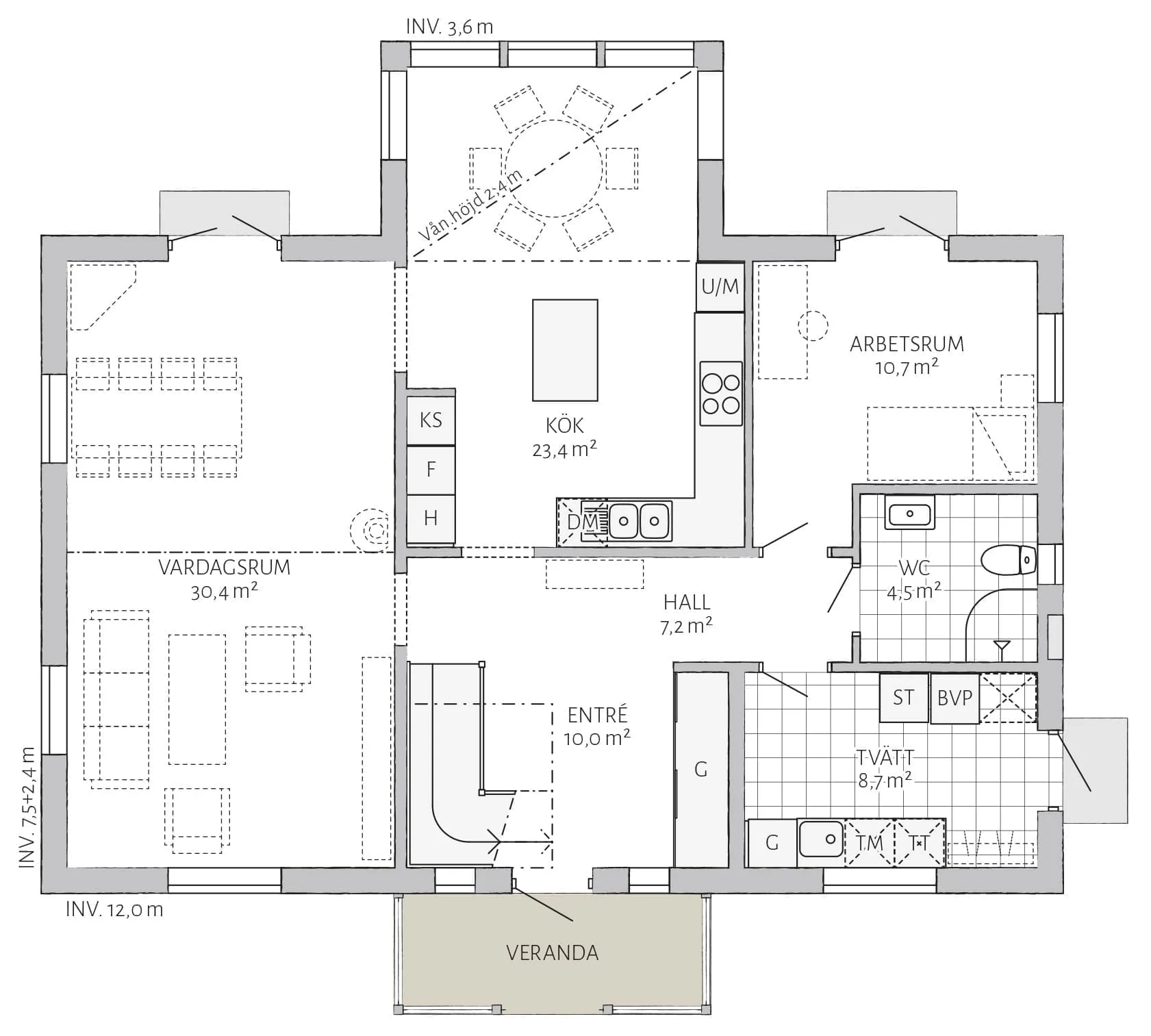Mellangården planritning 3