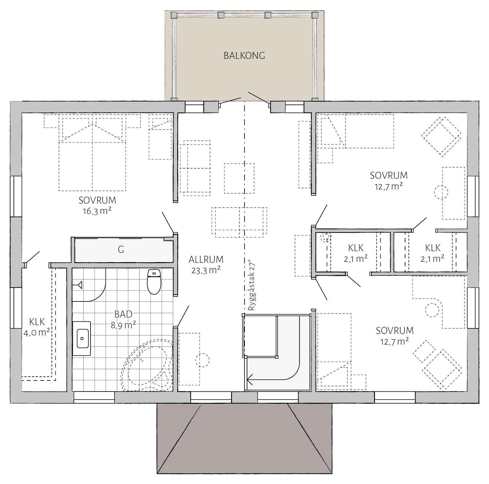 Mellangården planritning 4