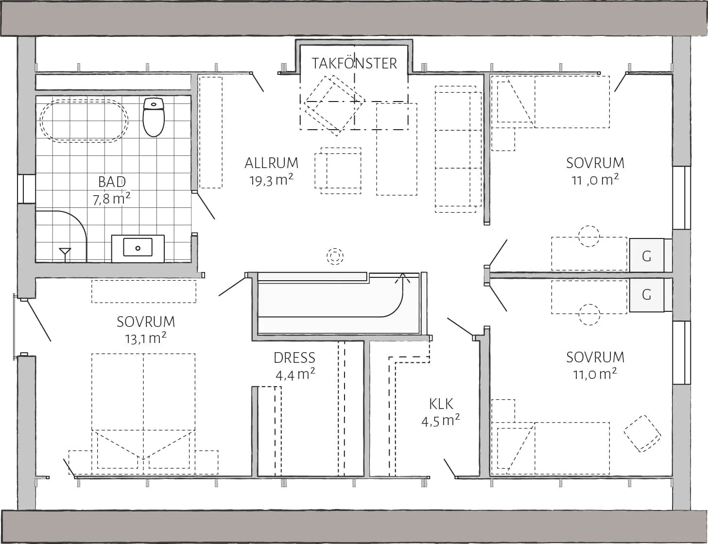 Prio 165 planritning - Industriell
