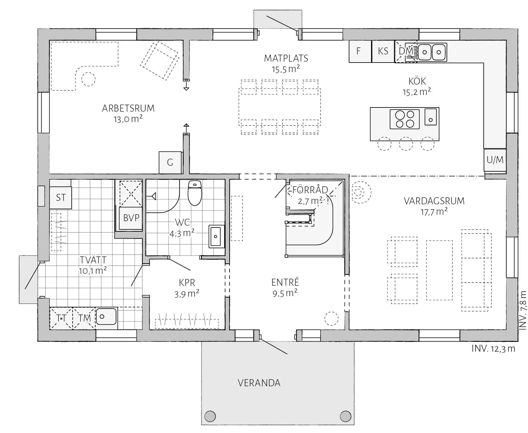 Sätesgården planritning 1